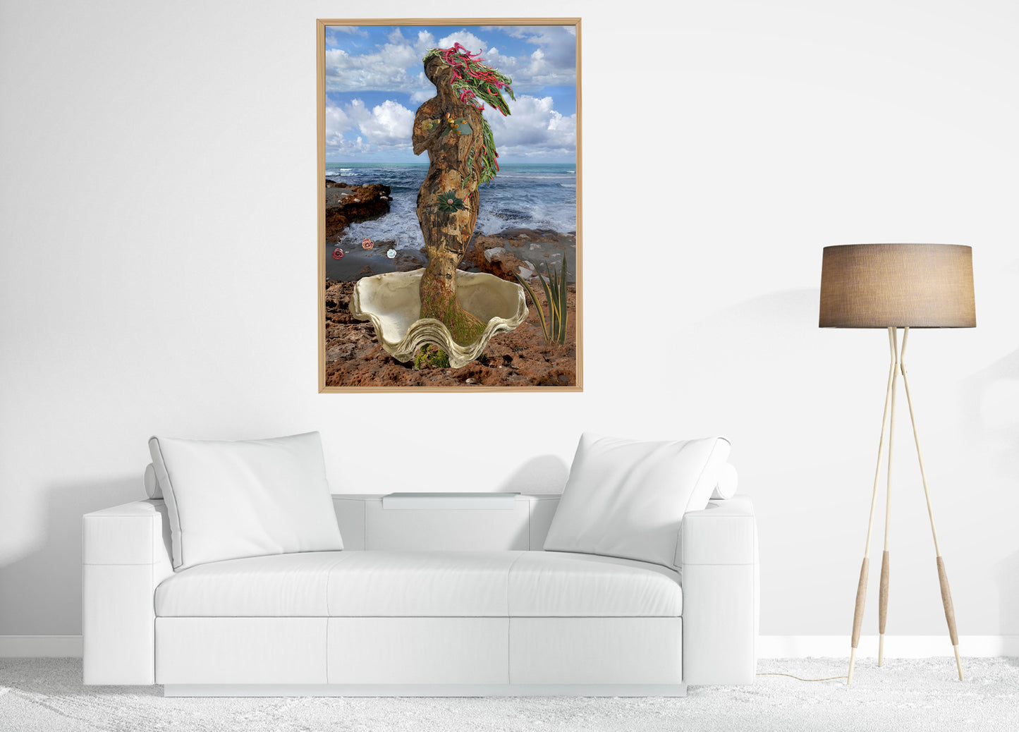 La nascita dell'albero 1 - Opera fotografica su alluminio by Norma Picciotto